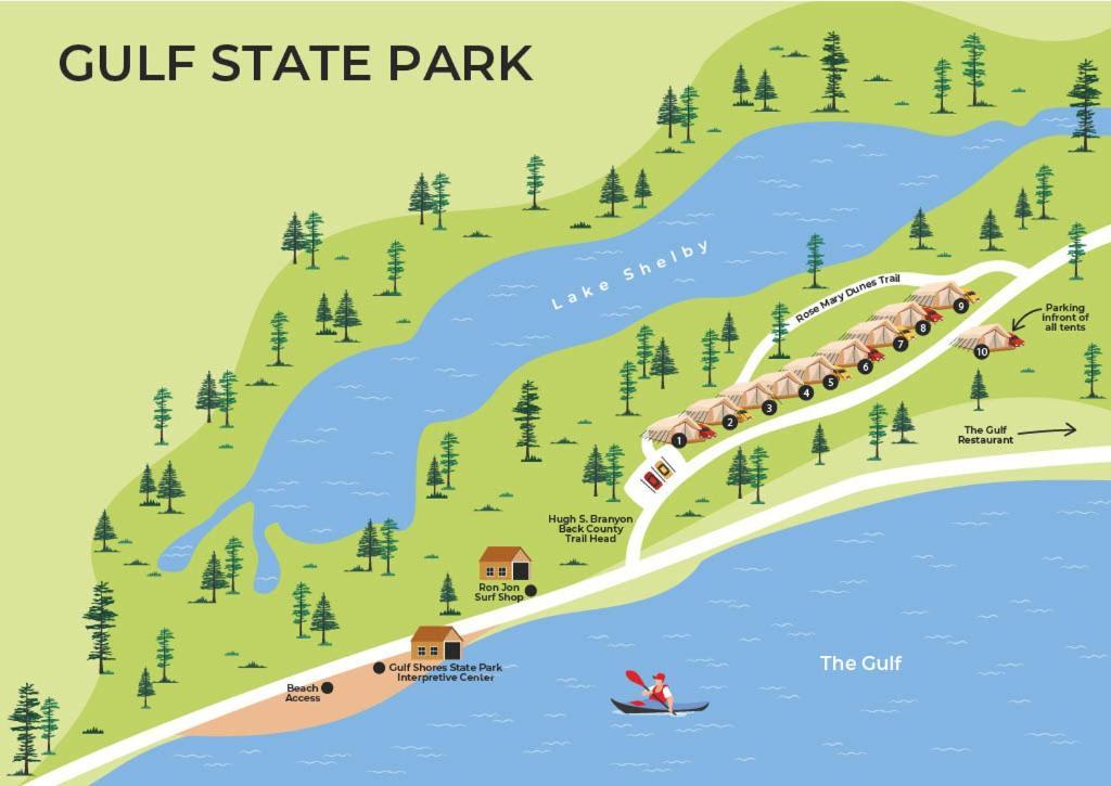 Timberline Glamping Orange Beach Галф Шорс Екстериор снимка